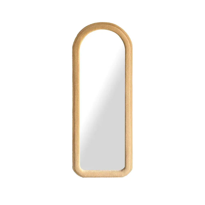 Wall mirror Home ESPRIT Brown Velvet Scandi 60 x 4 x 160 cm - Декорация и Осветление<<<Дом