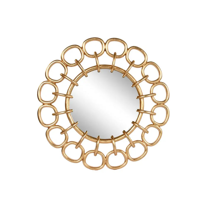 Wall mirror Home ESPRIT Golden 95 x 5 x 95 cm - Декорация и Осветление<<<Дом Градина<<<BigBuy&&&Огледала<<<Декорация и