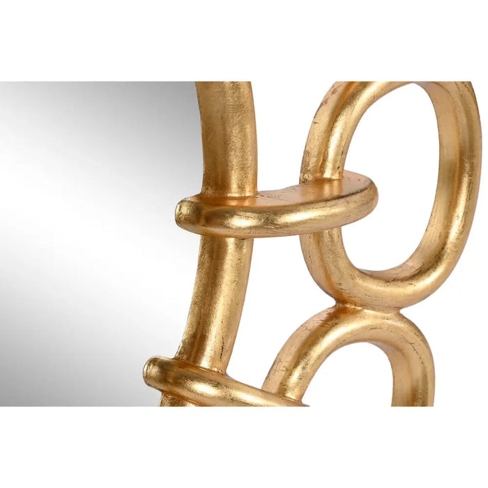 Wall mirror Home ESPRIT Golden 95 x 5 x 95 cm - Декорация и Осветление<<<Дом Градина<<<BigBuy&&&Огледала<<<Декорация и