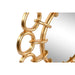 Wall mirror Home ESPRIT Golden 95 x 5 x 95 cm - Декорация и Осветление<<<Дом Градина<<<BigBuy&&&Огледала<<<Декорация и