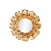 Wall mirror Home ESPRIT Golden Leaf of a plant 76,5 x 8 x 76,5 cm - Декорация и Осветление<<<Дом