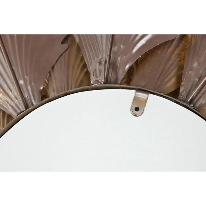 Wall mirror Home ESPRIT Golden Leaf of a plant 76,5 x 8 x 76,5 cm - Декорация и Осветление<<<Дом