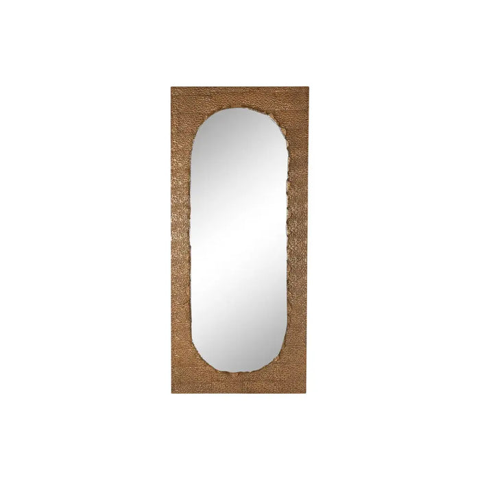 Wall mirror Home ESPRIT Golden Metal 80 x 6 x 180 cm - Декорация и Осветление<<<Дом