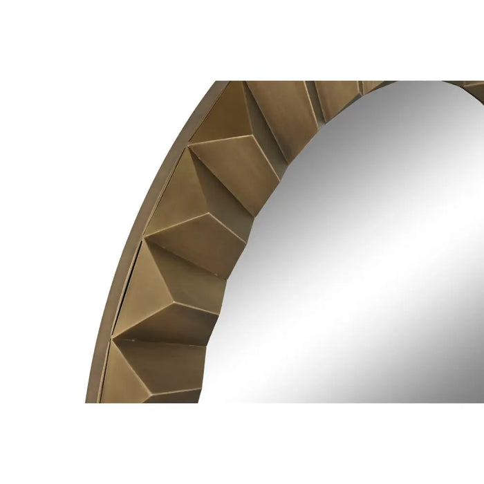 Wall mirror Home ESPRIT Golden Modern 110,5 x 5,5 x 110,5 cm - Декорация и Осветление<<<Дом