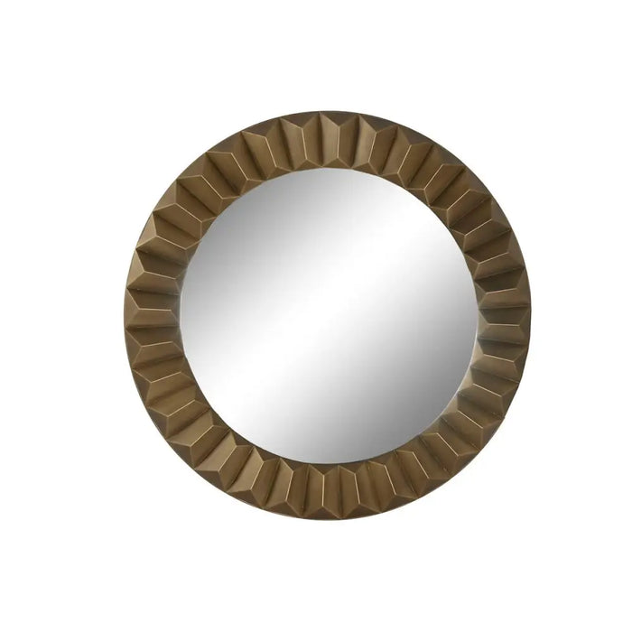 Wall mirror Home ESPRIT Golden Modern 110,5 x 5,5 x 110,5 cm - Декорация и Осветление<<<Дом