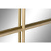 Wall mirror Home ESPRIT Golden Window 122 x 1 x 122 cm - Декорация и Осветление<<<Дом