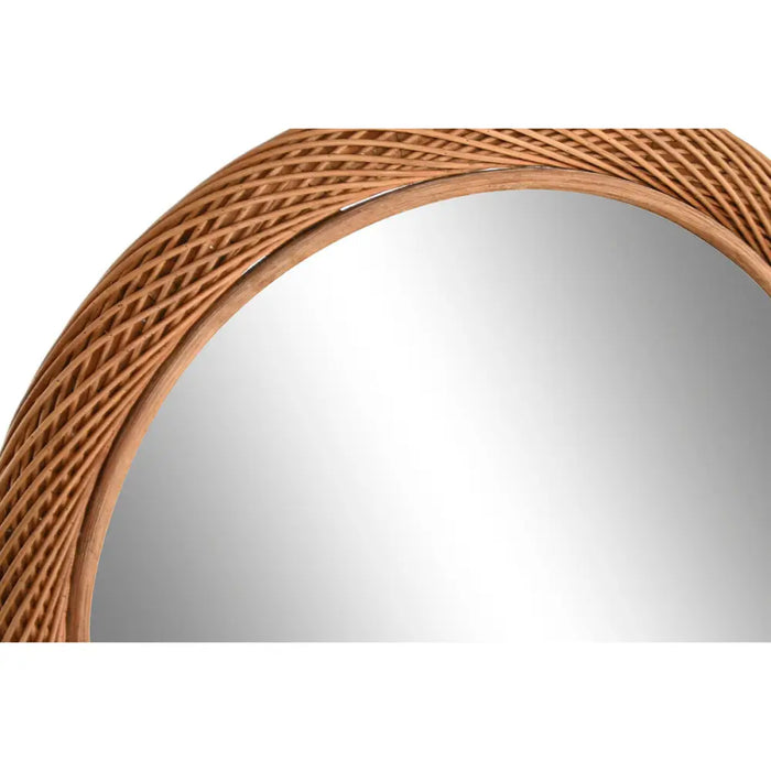 Wall mirror Home ESPRIT Light brown Natural Urban 72 x 7 x 72 cm - Декорация и Осветление<<<Дом