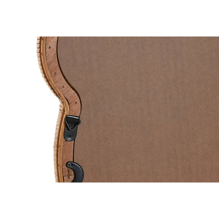 Wall mirror Home ESPRIT Natural 40 x 3 x 42 cm 40 x 3 x 43 cm (2 Units) - Декорация и Осветление<<<Дом