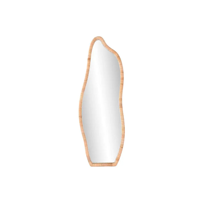 Wall mirror Home ESPRIT Natural Crystal Rattan Scandi 52,5 x 4 x 150 cm - Декорация и Осветление<<<Дом