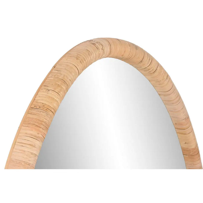 Wall mirror Home ESPRIT Natural Crystal Rattan Scandi 78 x 4,5 x 107,5 cm - Декорация и Осветление<<<Дом