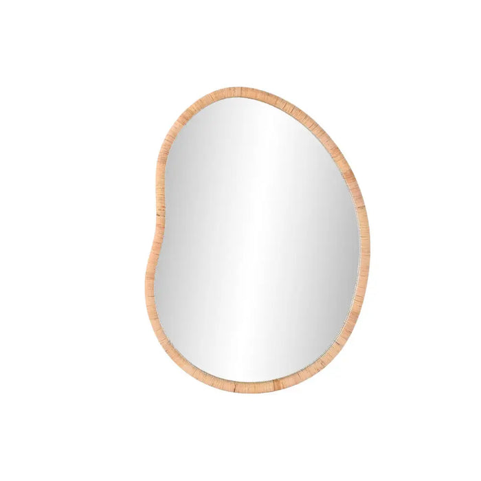 Wall mirror Home ESPRIT Natural Crystal Rattan Scandi 78 x 4,5 x 107,5 cm - Декорация и Осветление<<<Дом