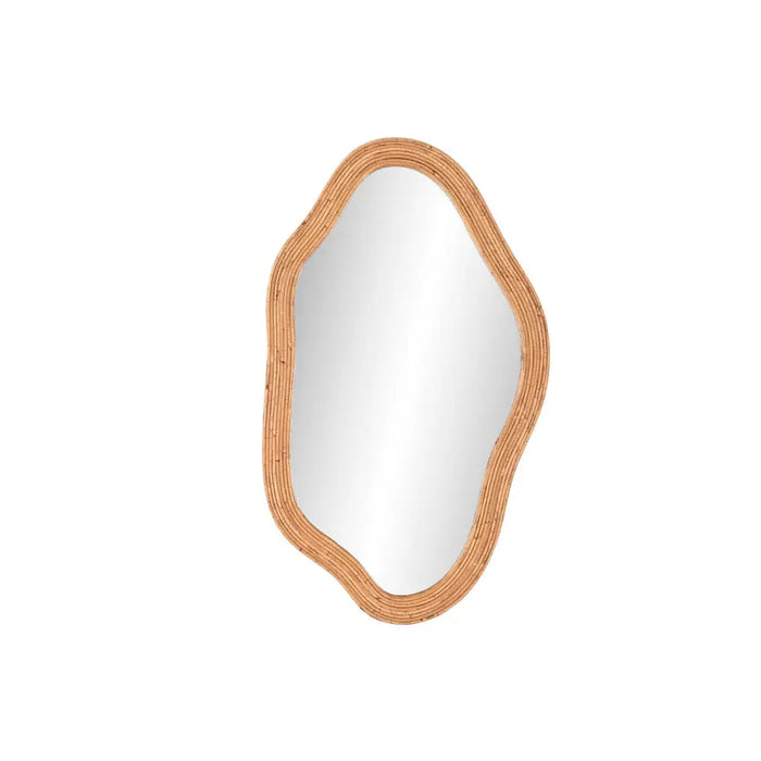Wall mirror Home ESPRIT Natural Crystal Rattan Urban 71 x 2,5 x 120,5 cm - Декорация и Осветление<<<Дом