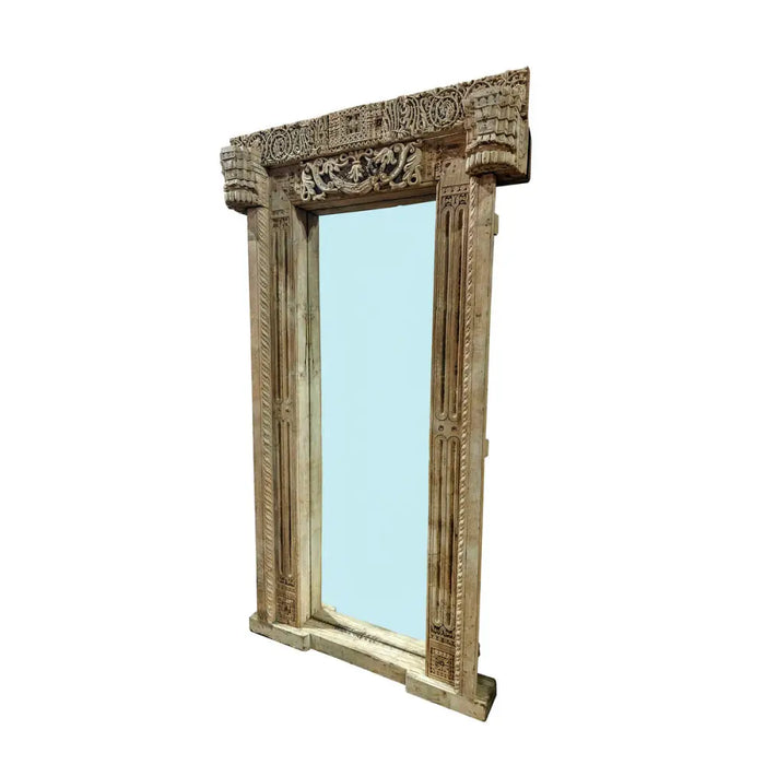 Wall mirror Home ESPRIT Natural - Декорация и Осветление<<<Дом Градина<<<BigBuy&&&Огледала<<<Декорация и