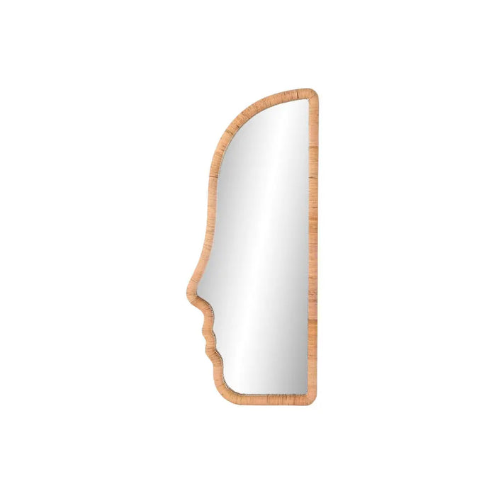 Wall mirror Home ESPRIT Natural Modern Scandi 50 x 4 x 120 cm - Декорация и Осветление<<<Дом