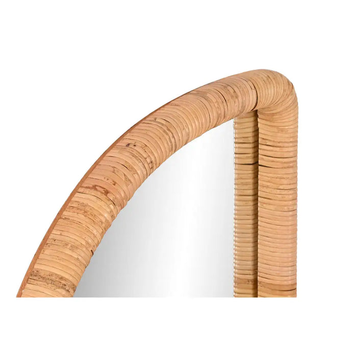 Wall mirror Home ESPRIT Natural Modern Scandi 50 x 4 x 120 cm - Декорация и Осветление<<<Дом