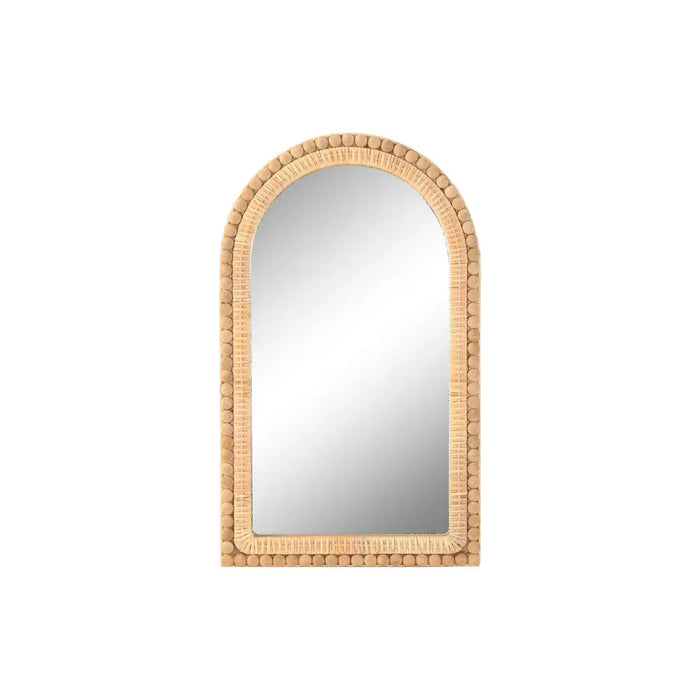 Wall mirror Home ESPRIT Natural Scandi 48 X 3 X 80 CM - Декорация и Осветление<<<Дом