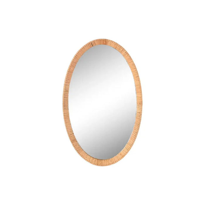 Wall mirror Home ESPRIT Natural Scandi 53 X 4,5 X 85 CM - Декорация и Осветление<<<Дом