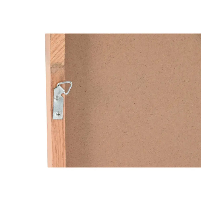 Wall mirror Home ESPRIT Natural Scandi 60 x 5 x 60 cm - Декорация и Осветление<<<Дом