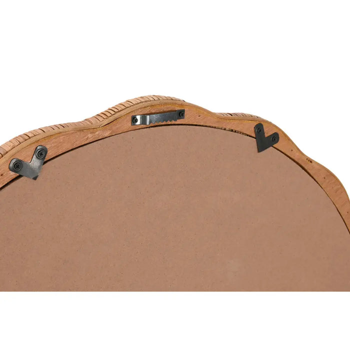 Wall mirror Home ESPRIT Natural Scandi 80 x 4,5 x 80 cm - Декорация и Осветление<<<Дом