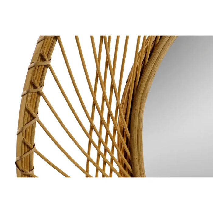 Wall mirror Home ESPRIT Natural Tropical 70 x 2 x 70 cm - Декорация и Осветление<<<Дом