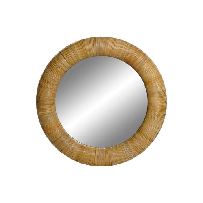 Wall mirror Home ESPRIT Natural Tropical 80 x 7 x 80 cm - Декорация и Осветление<<<Дом