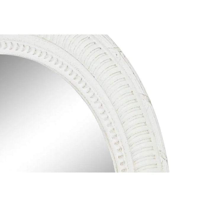 Wall mirror Home ESPRIT White 66 x 5 x 66 cm - Декорация и Осветление<<<Дом Градина<<<BigBuy&&&Огледала<<<Декорация и
