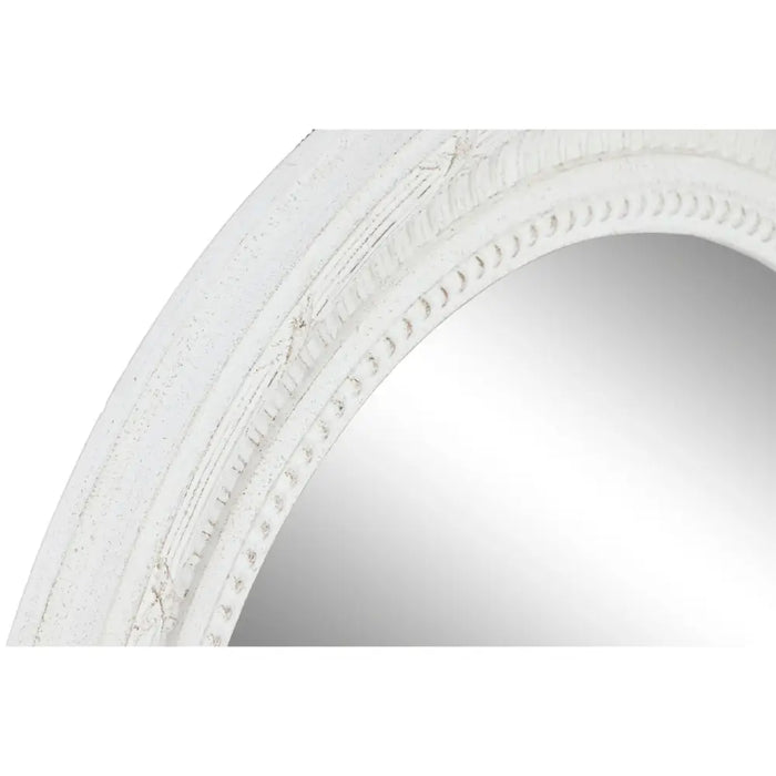Wall mirror Home ESPRIT White 66 x 5 x 66 cm - Декорация и Осветление<<<Дом Градина<<<BigBuy&&&Огледала<<<Декорация и