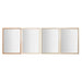 Wall mirror Home ESPRIT White Brown Beige Grey 66 x 2 x 92 cm (4 Units) - Декорация и Осветление<<<Дом