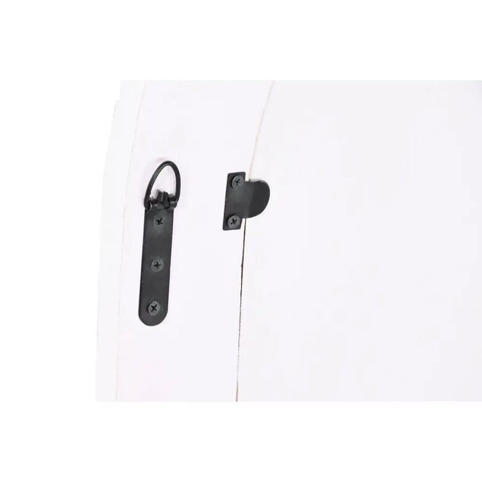 Wall mirror Home ESPRIT White Brown Stripped Engraving 75 x 4 x 90 cm - Декорация и Осветление<<<Дом