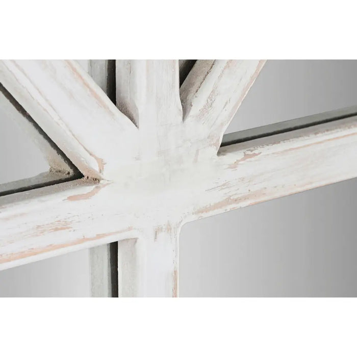 Wall mirror Home ESPRIT White Fir Mirror Neoclassical Window 150 x 3,5 x 186 cm - Декорация и Осветление<<<Дом