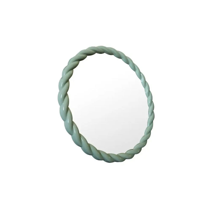 Wall mirror Home ESPRIT White Green Pink Lilac 44 x 3 x 44 cm (4 Units) - Декорация и Осветление<<<Дом