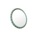 Wall mirror Home ESPRIT White Green Pink Lilac 44 x 3 x 44 cm (4 Units) - Декорация и Осветление<<<Дом