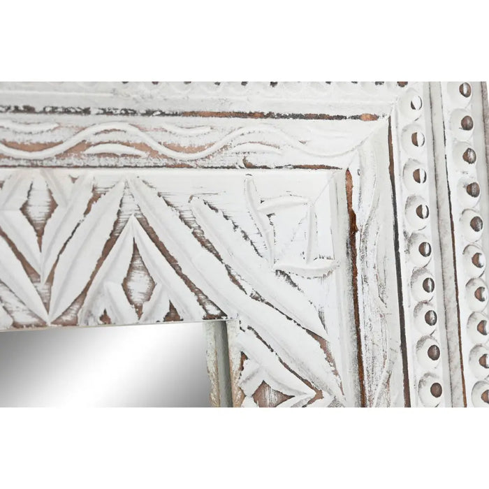 Wall mirror Home ESPRIT White Indian Man Stripped 87 x 4 x 175 cm - Декорация и Осветление<<<Дом
