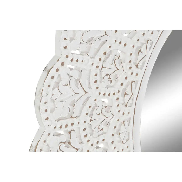 Wall mirror Home ESPRIT White Indian Man Stripped 89 x 2 x 89 cm - Декорация и Осветление<<<Дом