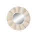 Wall mirror Home ESPRIT White Stripped Engraving 76 x 7 x 76 cm - Декорация и Осветление<<<Дом