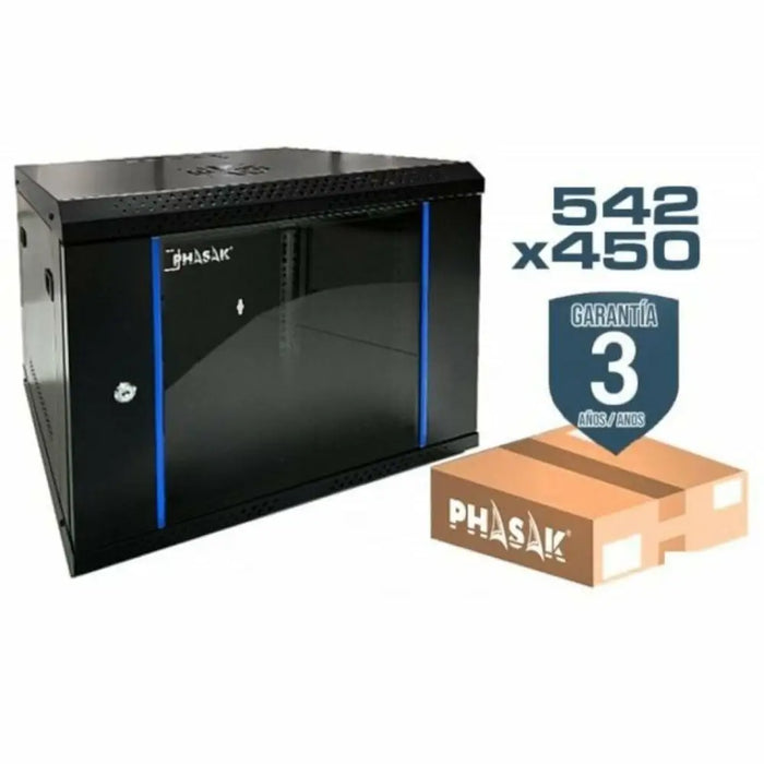 Wall-mounted Rack Cabinet Phasak PHO 2220D - Компютър Мрежи и компоненти<<<Компютри|
