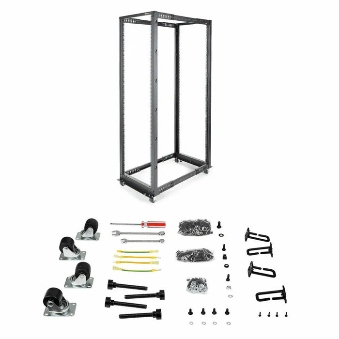 Wall-mounted Rack Cabinet Startech 4POSTRACK42 - Компютър Мрежи и компоненти<<<Компютри|