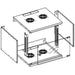 Wall-mounted Rack Cabinet Techly 023608 - Комуникационни Шкафове<<<Компютър Мрежи и компоненти<<<Компютри|