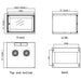 Wall-mounted Rack Cabinet Techly 023608 - Комуникационни Шкафове<<<Компютър Мрежи и компоненти<<<Компютри|