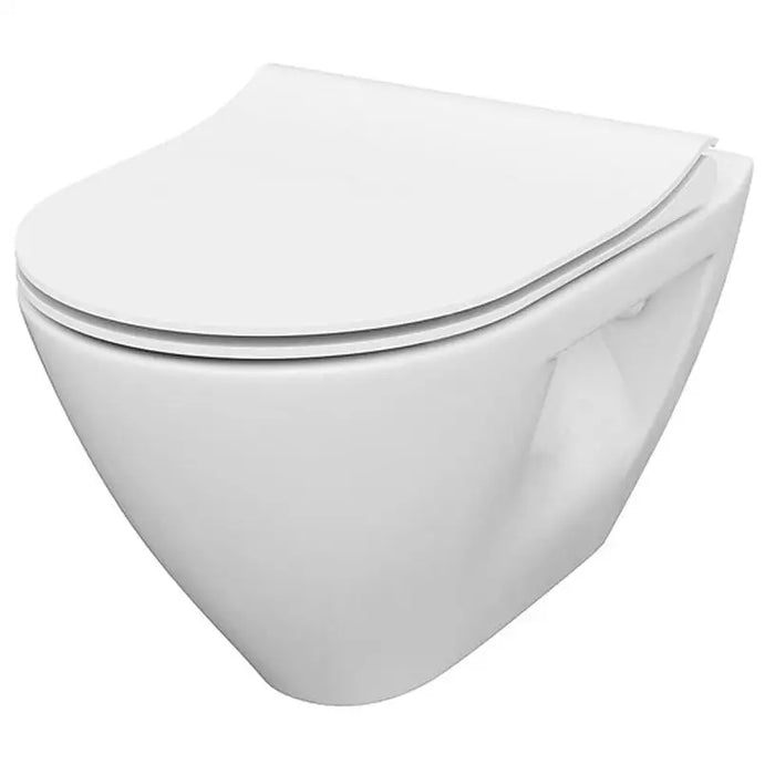 WALL-MOUNTED TOILET SET WITH SEAT CERSANIT MILLE PLUS CLEAN ON - Тоалетни чинии<<<Санитарна керамика и