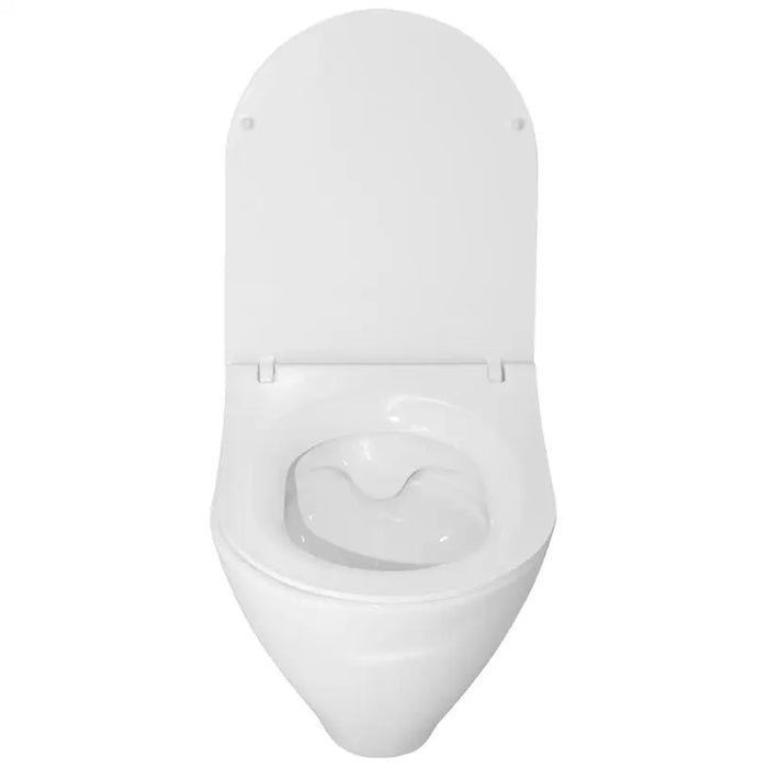 WALL-MOUNTED TOILET SET WITH SEAT CERSANIT MILLE PLUS CLEAN ON - Тоалетни чинии<<<Санитарна керамика и