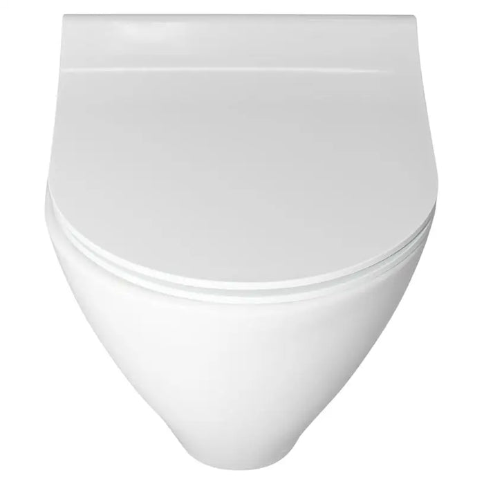 WALL-MOUNTED TOILET SET WITH SEAT CERSANIT MILLE PLUS CLEAN ON - Тоалетни чинии<<<Санитарна керамика и