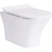 WALL-MOUNTED TOILET SET WITH SEAT INTER CERAMIC 3435W SLIM SEAT - Тоалетни чинии<<<Санитарна керамика и
