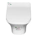 WALL-MOUNTED TOILET SET WITH SEAT INTER CERAMIC 3435W SLIM SEAT - Тоалетни чинии<<<Санитарна керамика и