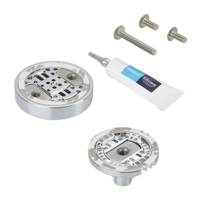 WALL MOUNTING KIT GROHE QUICKGLUE SET S1 - Аксесоари за баня<<<Аксесоари за баня<<<Баня<<<Praktiker