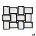 Wall photo frame Gift Decor Black polypropylene (4 Units) - Декорация и Осветление<<<Дом Градина<<<BigBuy&&&Рамки за