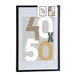 Wall photo frame Gift Decor Black polystyrene Plastic MDF Wood 50 x 70 cm (6 Units) - Декорация и Осветление<<<Дом