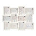 Wall photo frame Gift Decor White polypropylene (4 Units) - Декорация и Осветление<<<Дом Градина<<<BigBuy&&&Рамки за