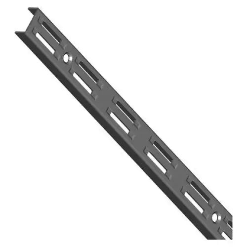 WALL RAIL 2 ROW OPEN BLACK ELEMENT SYSTEM - Системи за стелажи<<<Стелажи<<<Авто и вело<<<Praktiker&&&Системи за