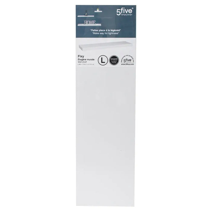 WALL SHELF EKO 80X23.5X3.8CM WHITE - Етажерки и рафтове<<<Мебели и обков<<<Мебели и интериор<<<Praktiker